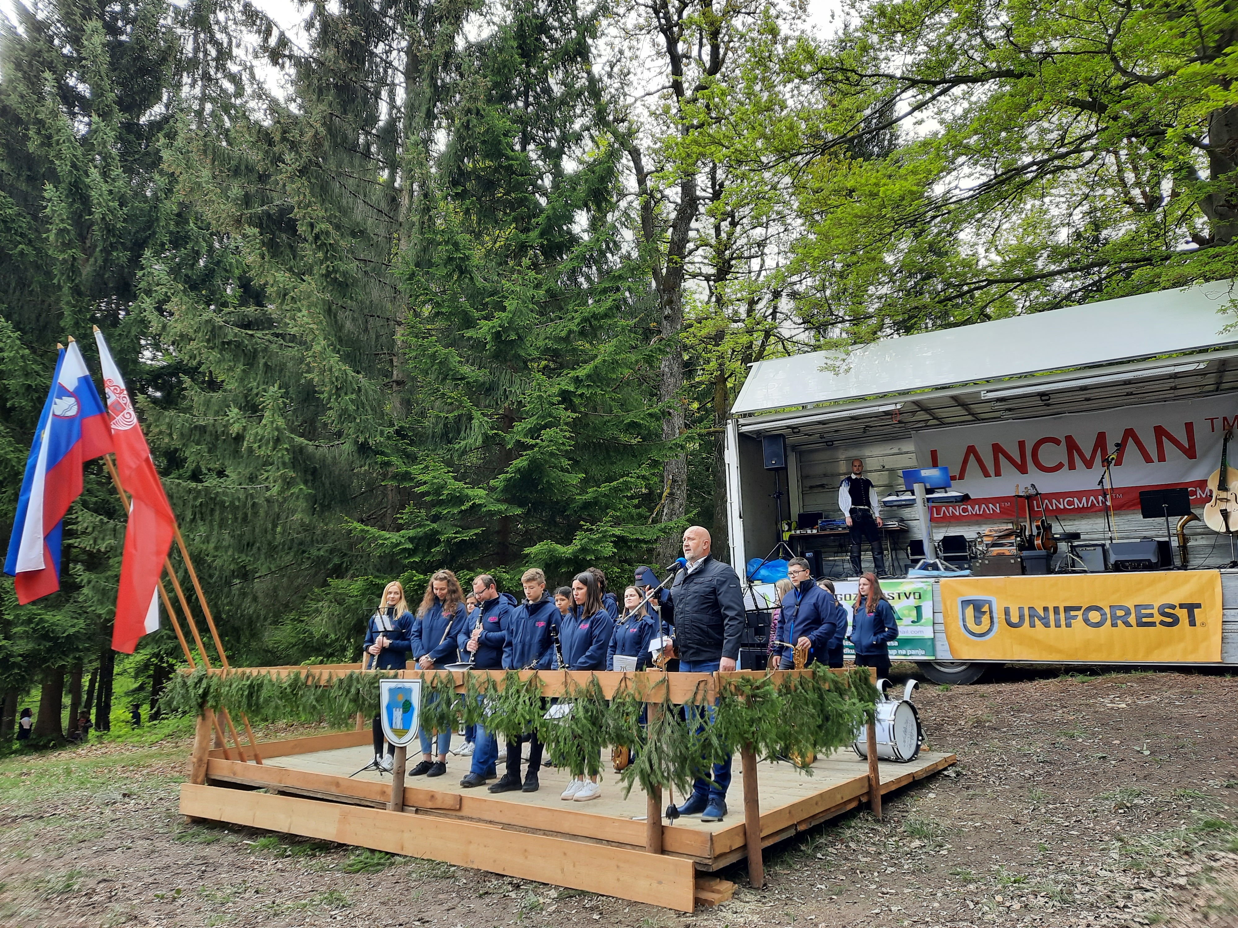 Prireditev prvi maj na Šmiglovi zidanici